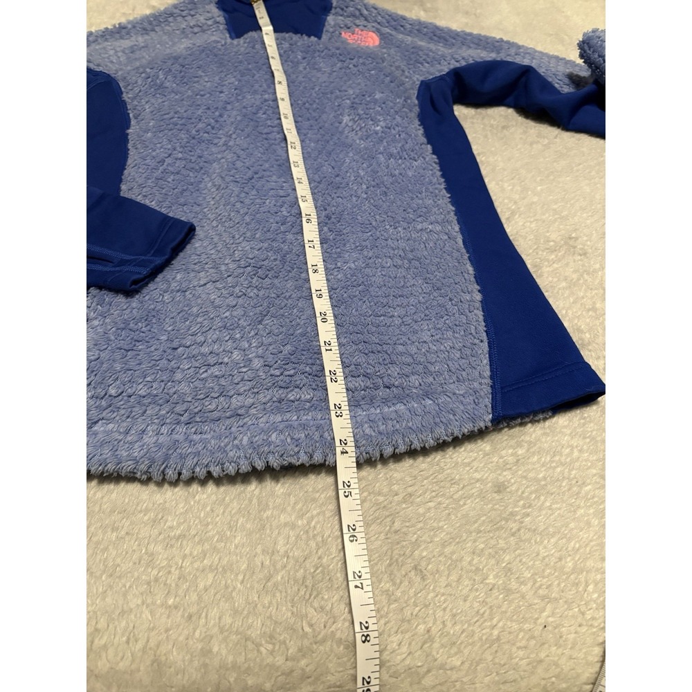 The North Face Women's Fleece Blue Zip Sweater Jacket Size Small Polartec - Picture 9 of 9